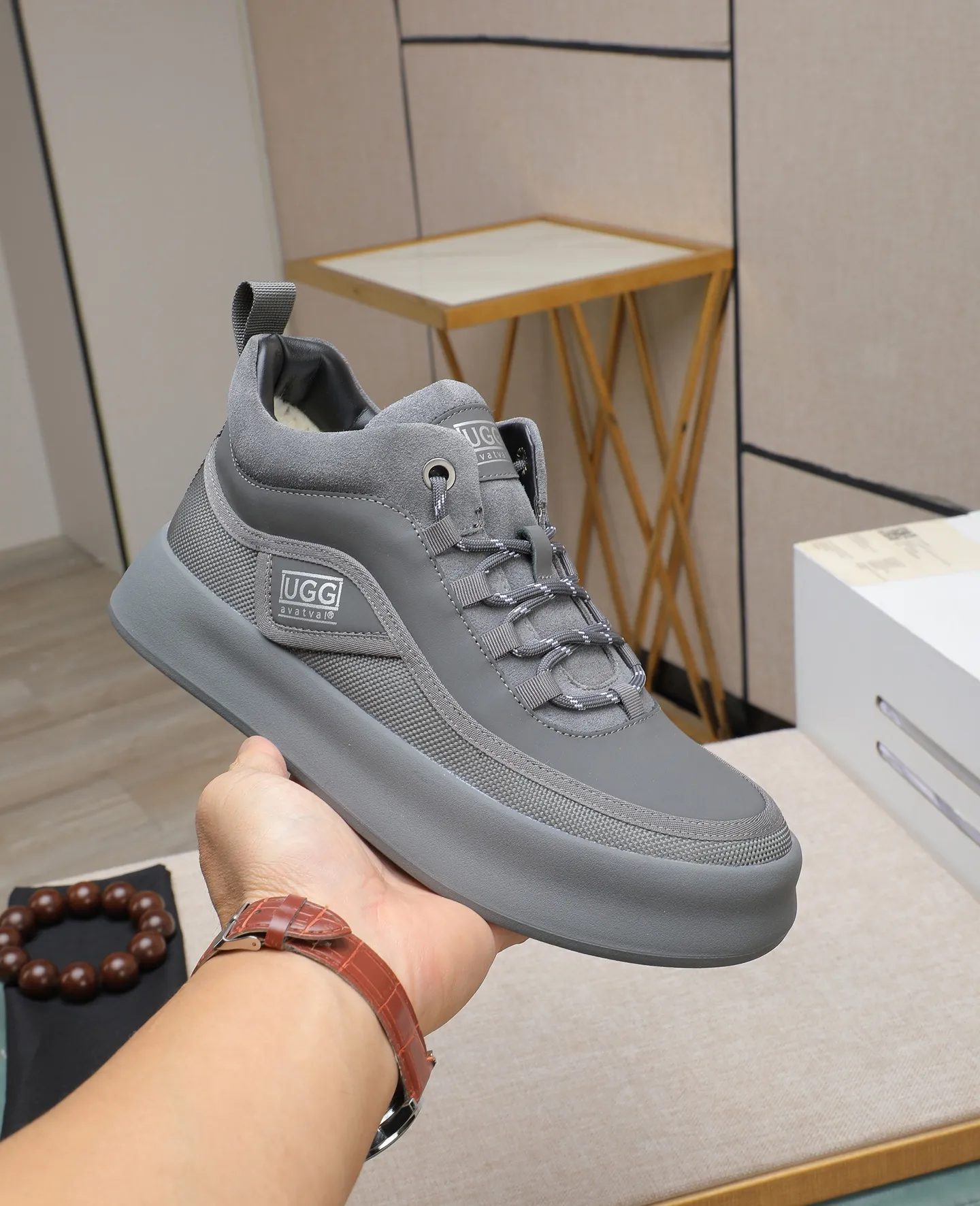 Men's shoes 💰660 IUGGI new retro presbyopia men's shoes, casual and versatile, full of high-end sense, fashionable, luxury and personalized style, joint style, retro presbyopia factor, full of handsome style, first layer suede cowhide, lining wool, rubber outsole, light and non-slip size: 39-44